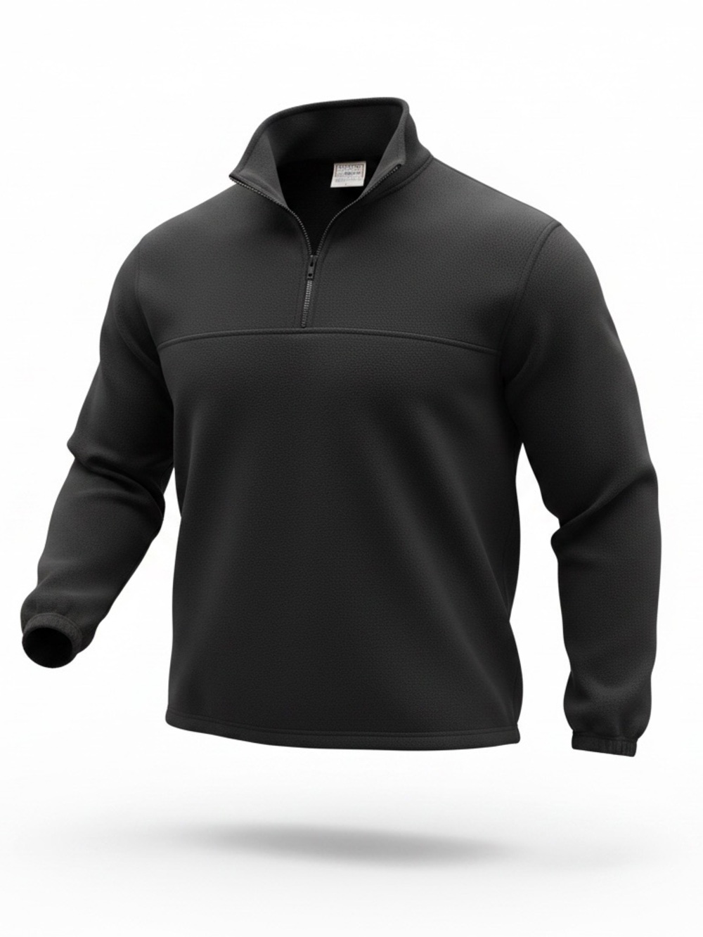 Timberline Colorado Men's Black Quarter-Zip Lightweight Shirt Jacket